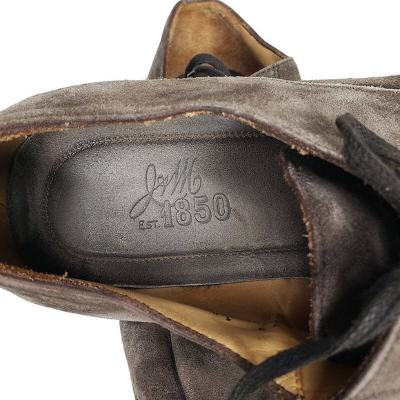 Johnston & Murphy Brown Suede Shoes Made in Italy- Size‎ 10.5 main image 10
